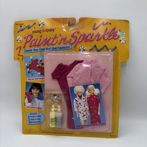 Vtg RARE 1988 Shillman Young'n Lovely Paint'n Sparkle Doll Outfit for 11.5" NOS